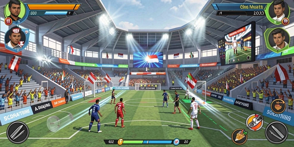 jago11 - Screenshot 2: Fitur sosial yang menyatukan pemain.