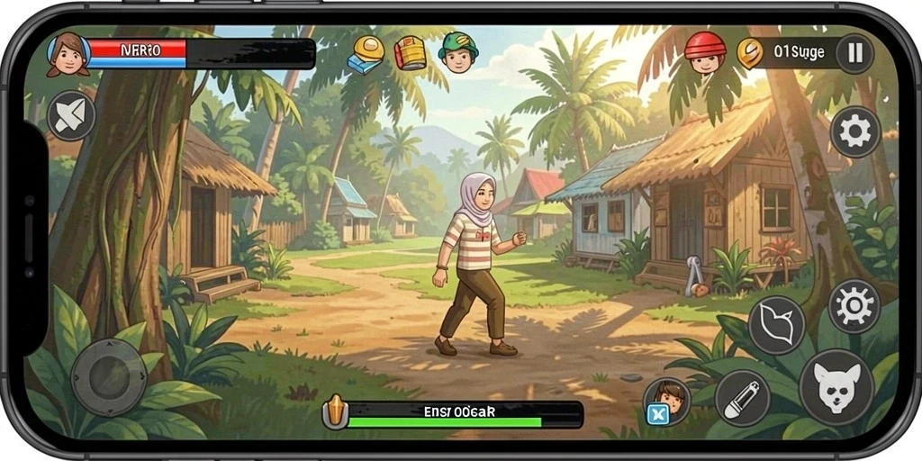 sakti77 - Karakter unik dengan kemampuan spesial.